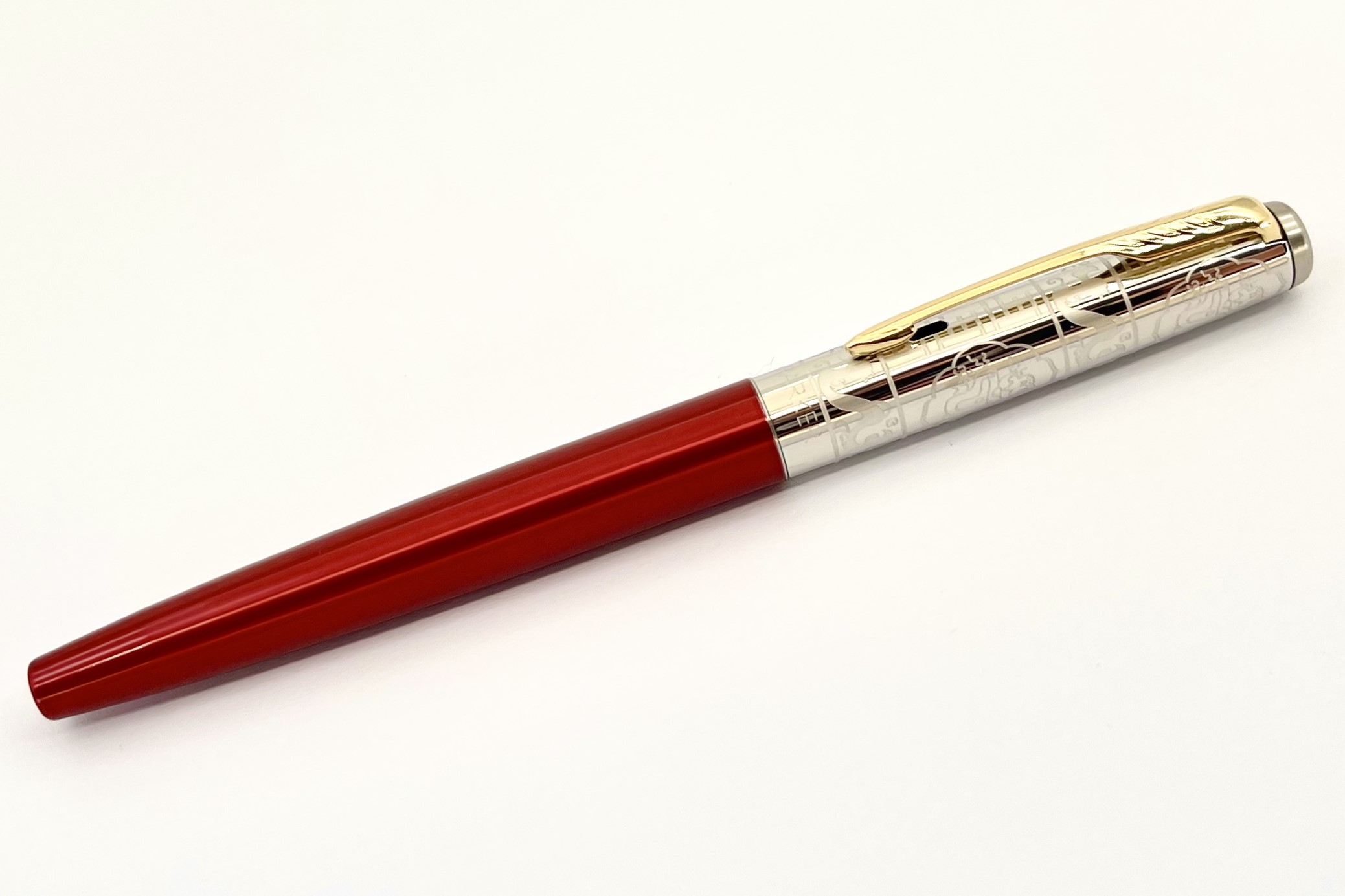 ParkerJotterNationalCollectionChinaRedGTFountainPen_H